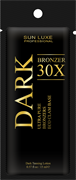 DARK BRONZER 30х, крем-бронзатор - саше 15 мл Sl-12